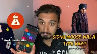 Punjabi Beat On Phone BandLab | Sidhu Moose Wala Type Beat | GOAT