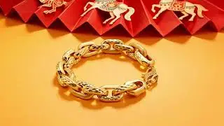 CHINESE NEW YEAR BANNER JJ GOLD