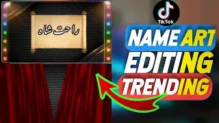 Trending Tiktok Animated Flower Name Art Editing Kinemaster States Editing I Rahat  shah bj