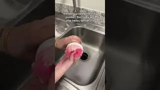 How I clean using the pink stuff! #cleantok #bathroomdeepclean #bathroomcleaning #cleaningenthusiast
