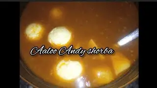 Aaloo andy shorba# mosam demand #Recipe by food freedom kitchen