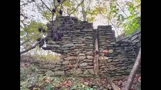 Ruins of historic late 18th century mill Orange County Virginia is magnificent #biscuit #cornbread