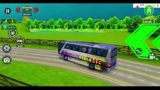 Police Bus Simulation Game - Off-road Bus Transport Game 2023