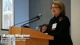 Magner Career Center Networking Night: Marge Magner Speech