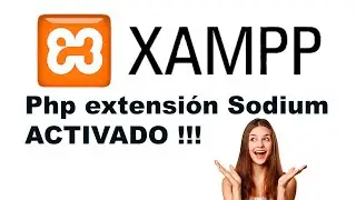 ¿Cómo activar la extensión php Sodium en XAMPP para Moodle 4.2?