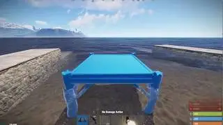 [Rust PVE Building Tutorial] How to build nice swimming pool!