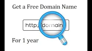 How to get free domain name - Part 1 Web Development Tutorial