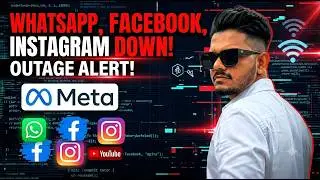 WhatsApp, Facebook, Instagram Down! @meta  Services Outage Explained. #MetaOutage #TechNews