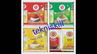 LAMINATED ROLLS FOR SPICES , TURMERIC POWDER , CHILLI POWDER