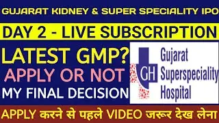 Gujarat Kidney Hospital IPO 🔴 Gujarat Kidney&nbsp;&nbsp;IPO Review 🔴 Gujarat Kidney And Superspeciality IPO