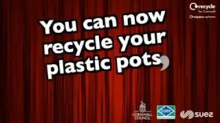What Can You Recycle in Cornwall. New Rules for 2017 Pots Tubs Trays Plastics