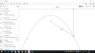 Parabola on Geogebra - 16176855