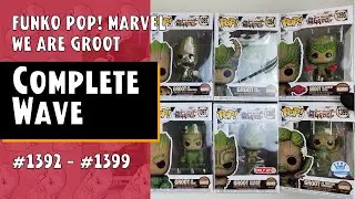 We Are Groot Complete Wave Funko Pop // Just One Pop Showcase