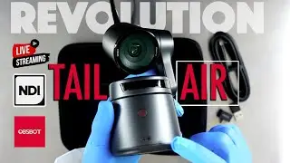 THIS AI CAMERA is a REVOLUTION OBSBOT Tail Air AI-Powered 4K PTZ Streaming Camera  unboxing - ASMR