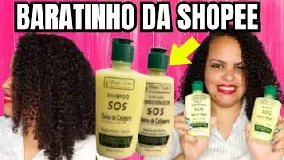 🙋🏻‍♀️🐑TESTANDO SHAMPOO E CONDICIONADOR MATO VERDE BANHO DE COLAGENO #cabelo #cachos #beleza 