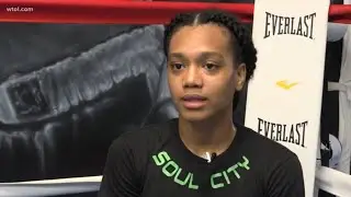 Olympian Oshae Jones boxing inspires golden mentality for young boxers back home in Toledo