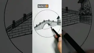 My first nature drawing ✏️✨ #drawing ,#sketch ,#penting ,#naturesketch