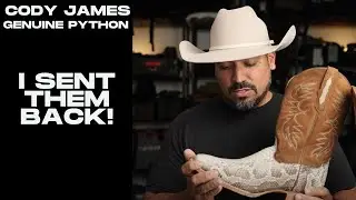 Cody James Genuine Python Western Cowboy Boot Review Boot Barn
