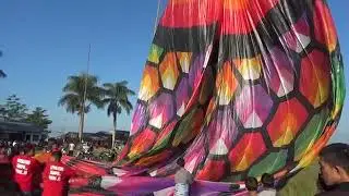 PEMECAH REKOR!!! Balon Tradisional Terbesar Wonosobo Lap Ronggolawe Kembaran