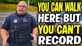 WALK of SHAME! Tyrant Cops Get Shutdown For Making Up Laws! 1st Amendment Audit Cops Get Owned