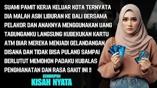 SUAMI PAMIT KERJA KELUAR KOTA TERNYATA DIA BERLIBUR BERSAMA PELAKOR KE BALI - KUBEKUKAN KARTU ATM