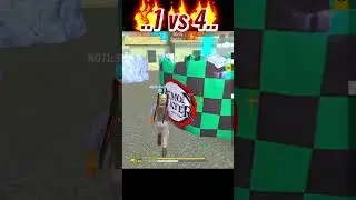 1 vs 4  #garenafreefie #rs97 #totalgaming #nonstopgaming #ff #freefire