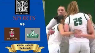 Epic Ivy League Battle! Brown vs. Dartmouth &ndash; 2025 NCAA Women's Basketball Full Replay