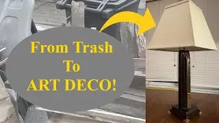 DIY Art Deco Lamp