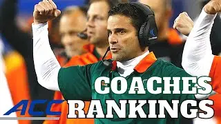 ACC FOOTBALL 2021 COACHES RANKINGS