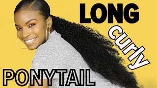 HOW TO GET AN EXTREMELY LONG PONYTAIL USING CLIP INS