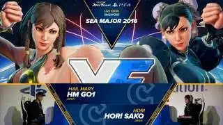 SFV:  HM GO1 vs Hori Sako - SEAM 2016 Pools - CPT 2016
