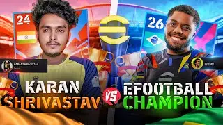 eFootball Champion Vs Karan Shrivastav Pro Series EP-1 | efootball mobile @rentao-efootball