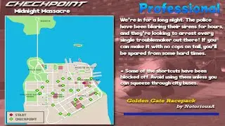 Midtown Madness 2 - Midnight Massacre - Golden Gate Racepack Checkpoint[Professional]