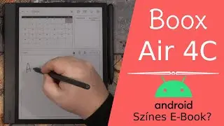 Androidos, Sz&iacute;nes Ebook? | BOOX NOTE AIR 4 C