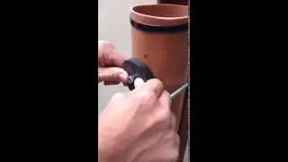pipe inspection point installation for drain access - LIVE