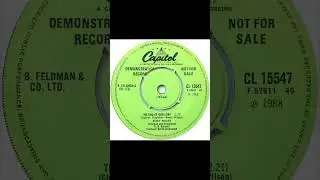 Nancy Wilson - The End Of Our Love - UK Capitol Records Demo released 10.05.68