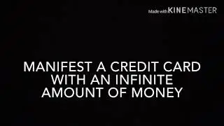 Manifest a credit card with infinite money subliminal - Lil Tidepods