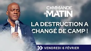 La destruction a chang&eacute; de camp ! | COMMANDE AU MATIN - Ap&ocirc;tre Yvan CASTANOU