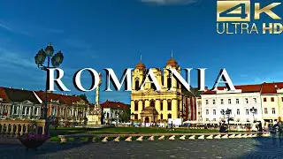 Romania In 4K & Soft Ambient Music Along With Beautiful Landscape