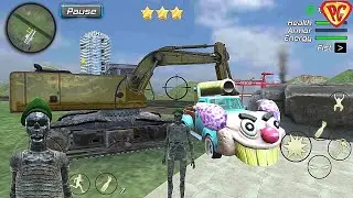 Rope Mummy Crime Simulator: Vegas Hero #10 Clown Car