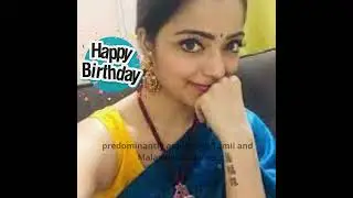 Janani Iyer -Happy birthday