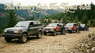 The Country with 99% Toyotas #toyota #landcruiser#hilux #tiger #revolution #lc79 #lc80 #4wd #offroad