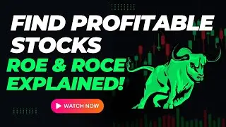 📊 ROE vs ROCE Explained | Best Ratio to Pick Profitable Stocks 2025 🔥| #ROEvsROCE #StockMarketIndia
