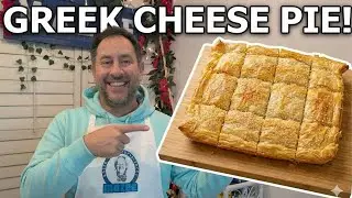 Authentic Greek Cheese Pie Tiropita | Easy Homemade Phyllo Recipe 🇬🇷 | Mazee Gifts & Classes