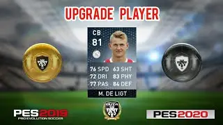 PES 2020 GOLD BALL TO BLACK BALL PLAYER UPGRADES