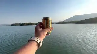 [4K] SECRETS OF LAOS - Sunset Cruise in Nam Ngum Reservoir