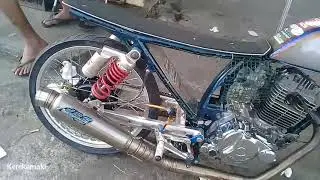 Dwi Batang seting Herex buat liaran di sirkuit gds