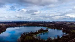 Drohnenflug &uuml;ber Feringasee