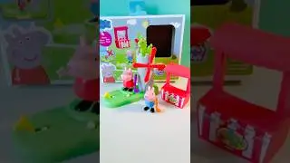 ASMR Toy Unboxing | Unbox Peppa Pig Peppa's Mini Golf Preschool Playset | #peppapigtoys #asmrtoys