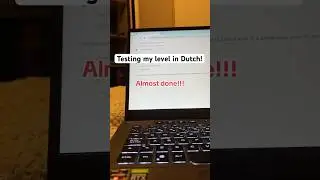 Testing my level in Dutch! A2 or B1? #learndutch #netherlands